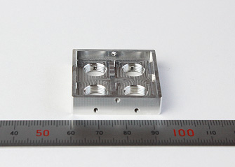 Screw hole drilling image