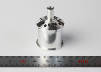 Diagonal hole drilling image